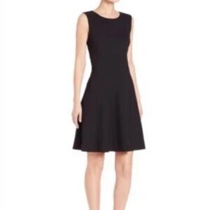 DVF Diane Von Furstenberg Citra Fit And Flare Dress Black Size 2